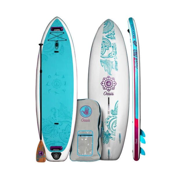 Body Glove Oasis 10′ Inflatable Stand Up Paddle Board Package ...